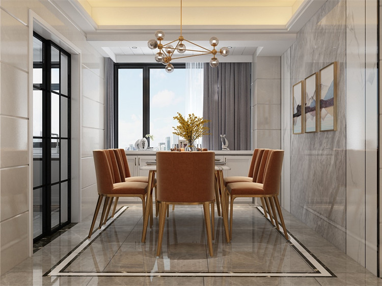 廣州市云山詩意(白云)現(xiàn)代簡約風格五居室裝修案例