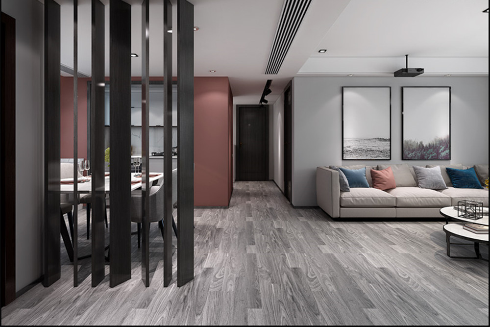 合肥市龍湖怡康·湖城大境現(xiàn)代簡(jiǎn)約風(fēng)格三居室裝修案例