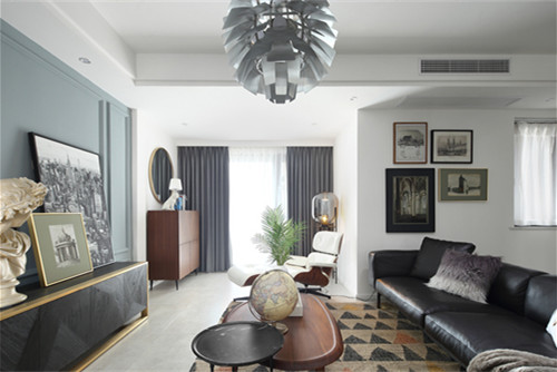 德陽(yáng)市華西苑現(xiàn)代簡(jiǎn)約風(fēng)格三居室裝修案例