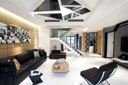 陽(yáng)江市翠逸家園現(xiàn)代簡(jiǎn)約風(fēng)格三居室裝修案例