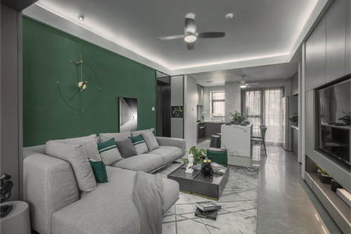 ?？谑虚徘f現(xiàn)代簡約風(fēng)格三居室裝修案例