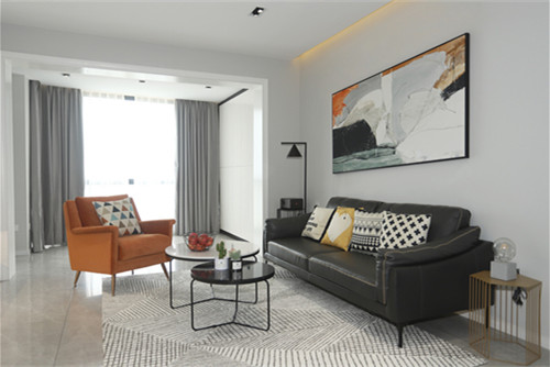 海口市安閣小區(qū)現(xiàn)代簡約風(fēng)格三居室裝修案例