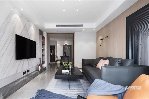 常州市路勁城市印象現(xiàn)代簡約風(fēng)格二居室裝修案例