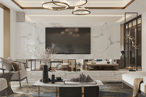 安順201-300平米新中式風(fēng)格觀(guān)府壹號(hào)裝修設(shè)計(jì)案例