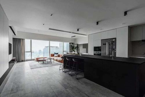 玉林市世紀佳園現(xiàn)代簡約風(fēng)格五居室裝修案例