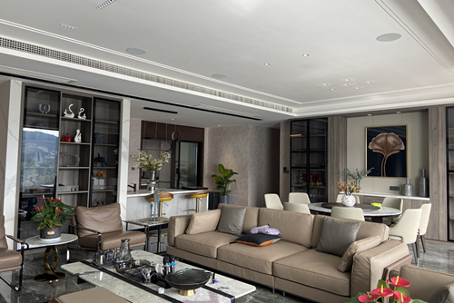 巴中市東升園小區(qū)輕奢風格平層裝修案例
