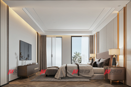 佛山市金地·中南·新城大境現(xiàn)代風格別墅裝修案例