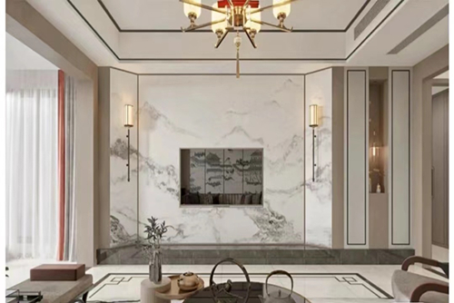 揭陽市創(chuàng)鴻公館小區(qū)新中式風(fēng)格平層裝修案例