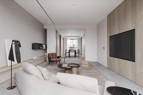 江門市萊茵華庭現(xiàn)代簡約風(fēng)格四居室裝修案例