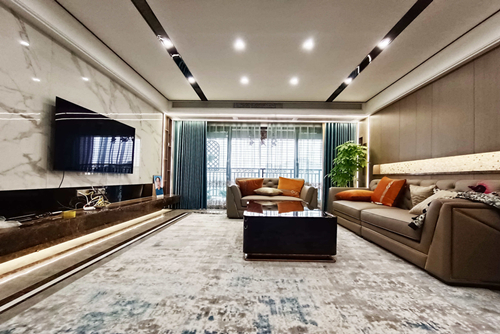 茂名市茂豐花園現代簡約風格三居室裝修案例