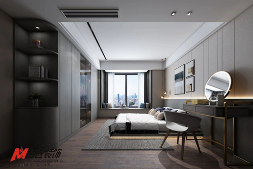 福州市中庚·香山小鎮(zhèn)現(xiàn)代簡約風格平層裝修案例