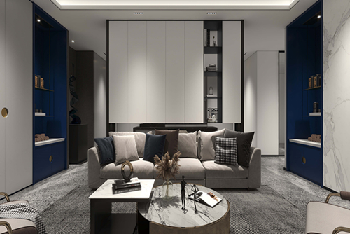 廣州市云東小區(qū)現(xiàn)代風(fēng)格辦公空間裝修案例
