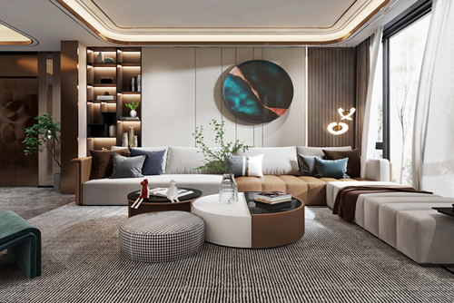 河源市東江灣江灣明珠現(xiàn)代簡約風(fēng)格四居室裝修案例