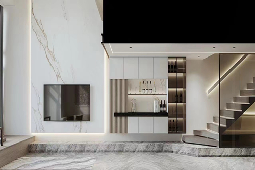 清遠(yuǎn)市東方天城現(xiàn)代簡約風(fēng)格復(fù)式裝修案例