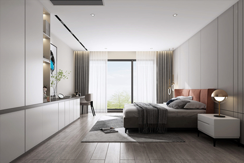 ?？谑谐尚啪霸番F(xiàn)代風(fēng)格三居室裝修案例