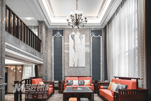 嘉興市碧桂園·楓景尚院新中式風(fēng)格別墅裝修案例