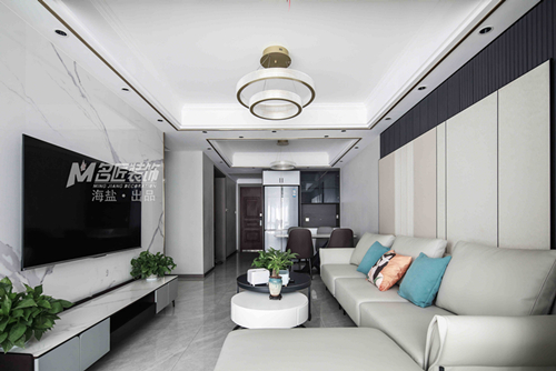嘉興市大洋洲時(shí)代廣場(chǎng)現(xiàn)代簡(jiǎn)約風(fēng)格三居室裝修案例