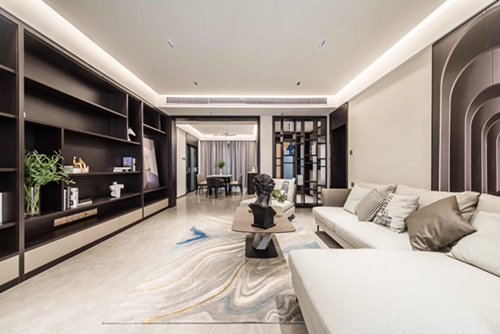 海口市御景灣現(xiàn)代簡約風(fēng)格四居室裝修案例