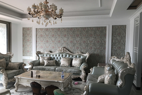 江門市恩平錦江花城歐式風(fēng)格復(fù)式裝修案例