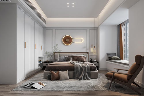 汕頭市正悅?cè)A府輕奢風(fēng)格平層裝修案例
