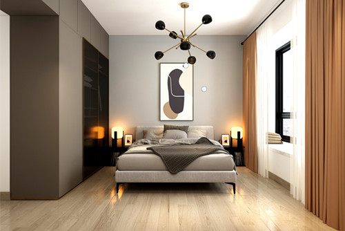 中山市怡廷豪園現(xiàn)代簡約風格三居室裝修案例