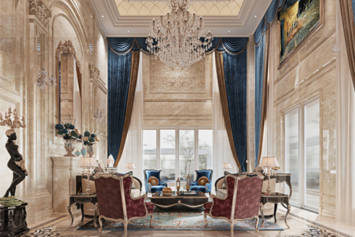 ?？谑袝r(shí)代城歐式風(fēng)格別墅裝修案例