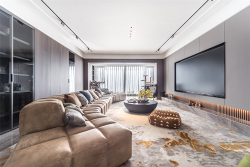 ?？谑斜坦饒@劍橋郡輕奢風(fēng)格四居室裝修案例