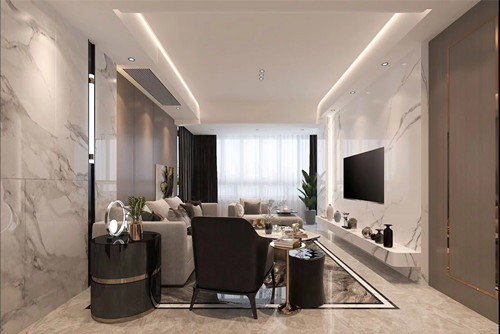 莆田市寶勝小區(qū)現(xiàn)代簡(jiǎn)約風(fēng)格四居室裝修案例