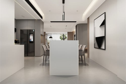 汕頭市海璟天翡花園現(xiàn)代風格三居室裝修案例