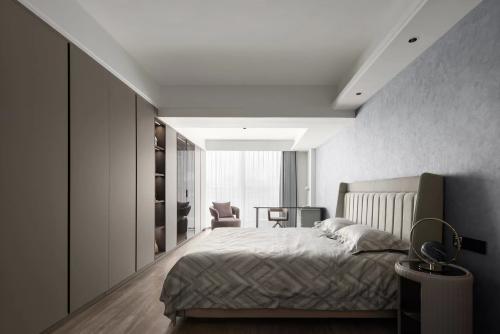 廣州市萬科城市花園(黃埔)現代簡約風格復式裝修案例