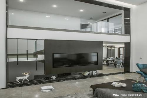 ?？谑卸飨樾鲁乾F(xiàn)代簡約風格別墅裝修案例