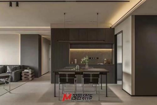 陽江市富力灣現(xiàn)代簡約風格三居室裝修案例