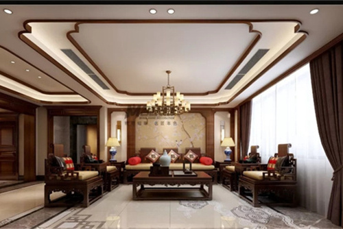 合肥市偉星東新壹號新中式風格辦公空間裝修案例