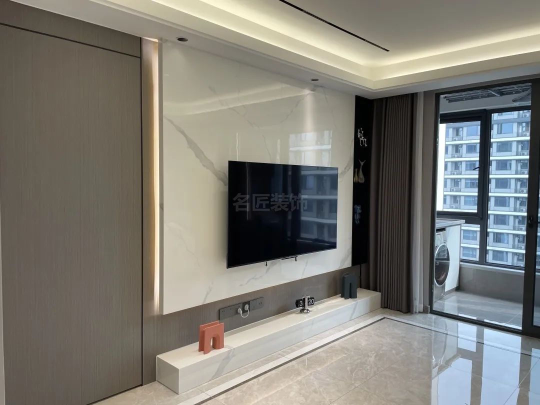 時(shí)代公館130㎡客廳3